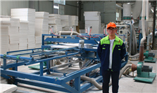 華金盛擠塑板生產車間